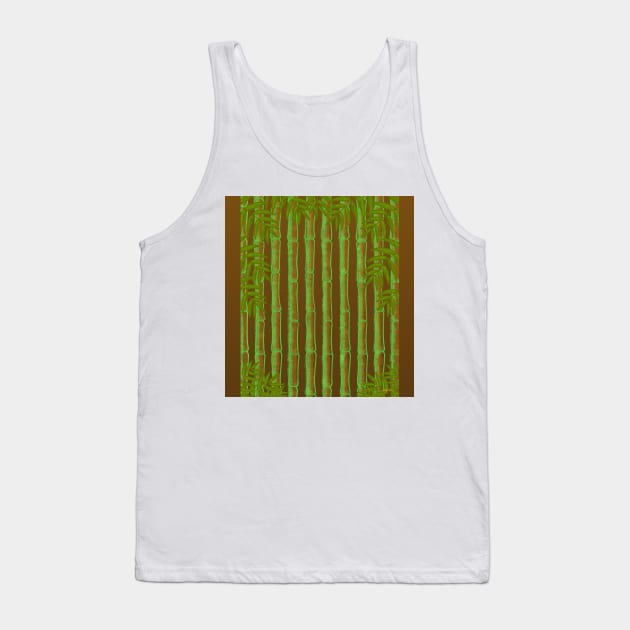 Bamboo Jungle! Tank Top by ErinKantBarnard